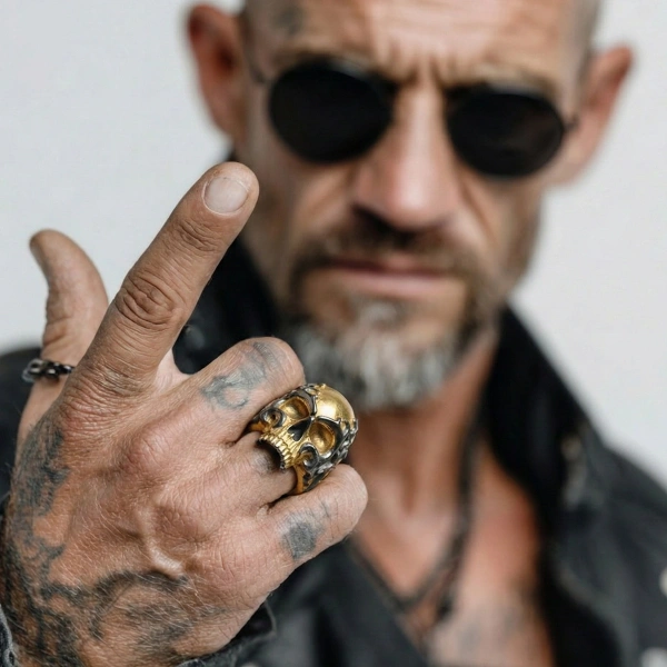 Kurukafa Gümüş Yüzük