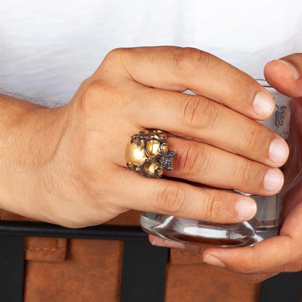 Kurukafa Gümüş Yüzük