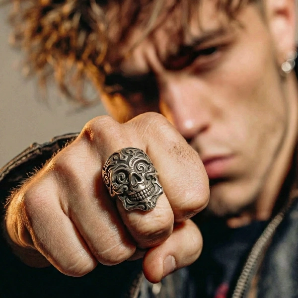 Kurukafa Gümüş Yüzük