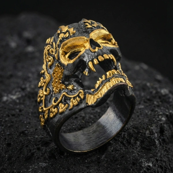 Kurukafa Gümüş Yüzük