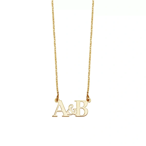 Lazer Kesim İsim Kolye