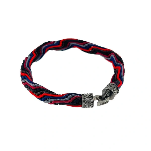 Özel Doğal İp Örgü Çelik Bileklik