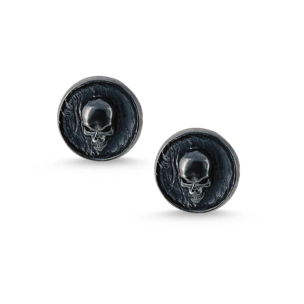 Özel Yüzey Kaplama Aurumskull Kol Düğmesi