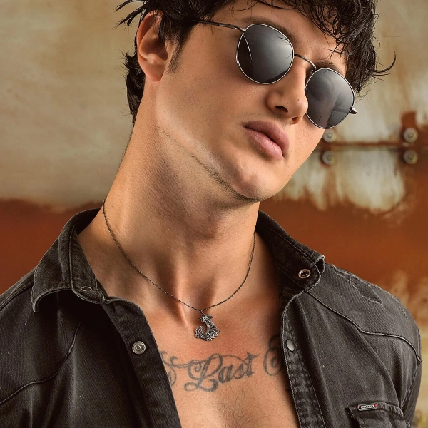 Şahmaran Gümüş Kolye