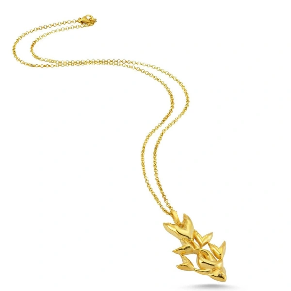 Sonsuz Aşk Sarmalı Balık Unisex Kolye