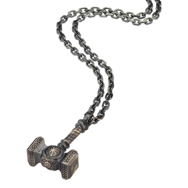 Thor Çekiç Gümüş Kolye