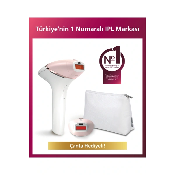 Philips BRI950/00 Lumea Lazer Epilasyon IPL Tüy Alma Cihazı,ÇantaHEDİYELİ,Kablolu/Kablosuz Kullanım
