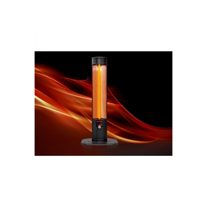 İtimat 10552 Dikey Isıtıcı 2000 W – Sac Gövde ve Hızlı Isıtma