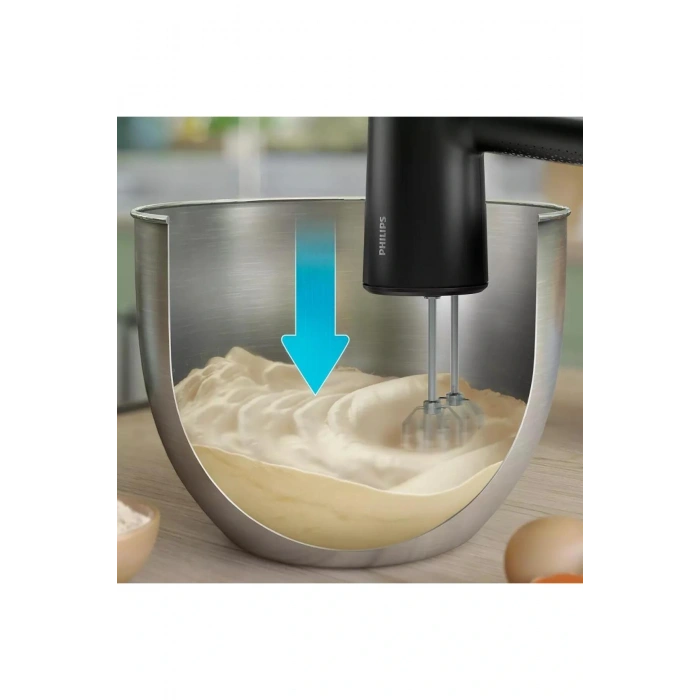 Philips 5000 Serisi Güçlü El Mikser Seti 500W, El Blender Aparatı, 5 Hız Ayarı ve Turbo, HR3781/20