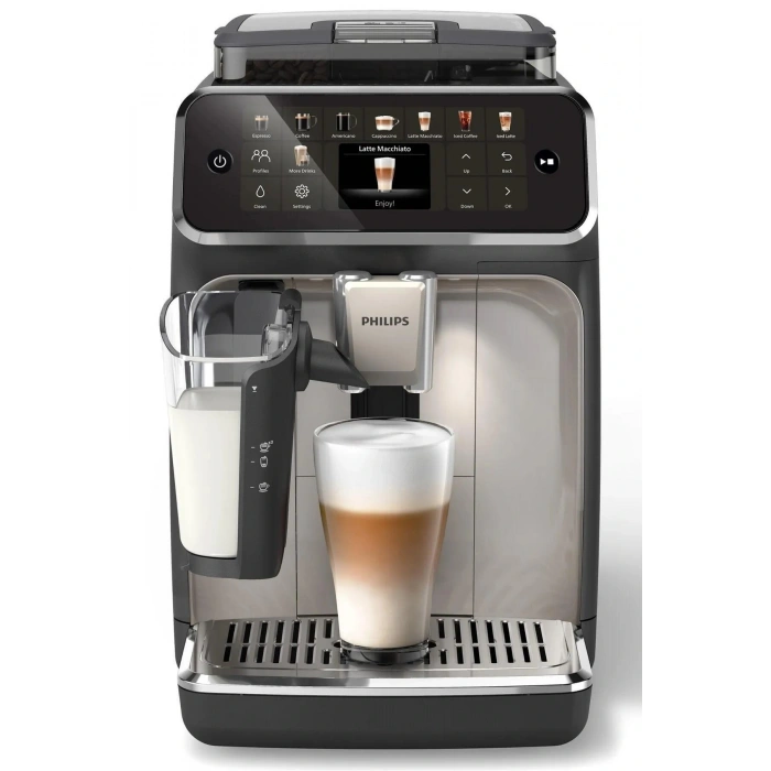 Philips 5500 Serisi LatteGo Tam Otomatik Espresso Makinesi, 20 Sıcak ve Soğuk İçecek, EP5547/90