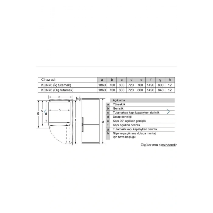 Profilo Bd3076wevn Bzd-nofrost-578 Lt-alttan