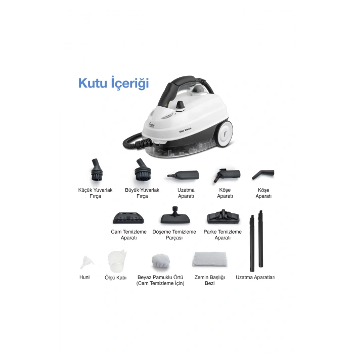 Fakir Max Steam Buharlı Temizleyici