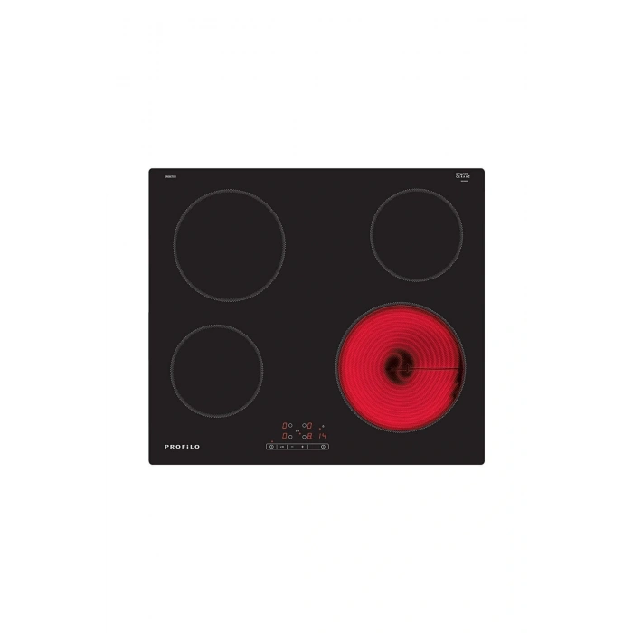 Profilo Or06et011 Siyah Cam Seramik Gömme Ankastre Ocak