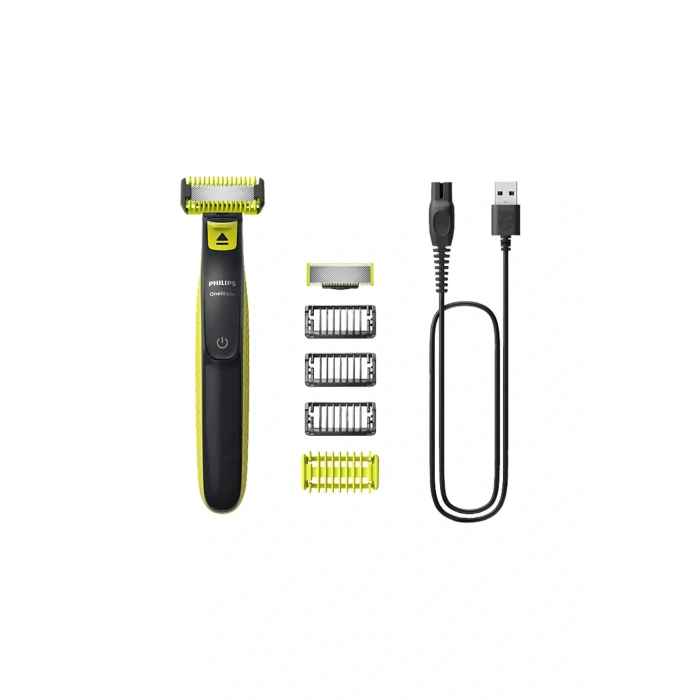 Philips QP2824/10 Oneblade Yüz ve Vücut Şekilendirici Lime Yeşili / Siyah