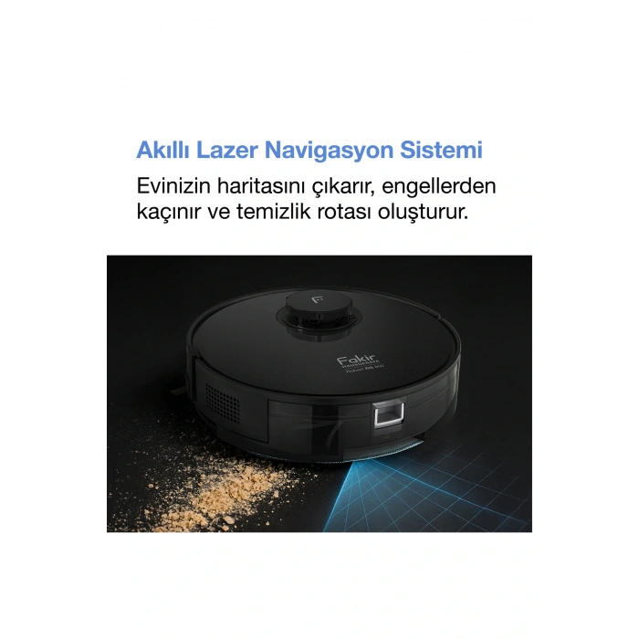 Fakir Robert Rs 800 Robot Süpürge