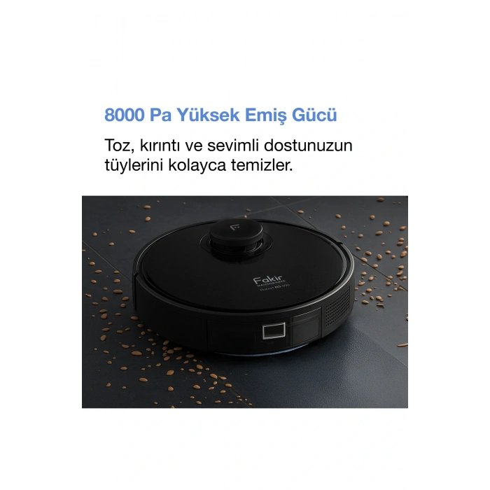 Fakir Robert Rs 800 Robot Süpürge