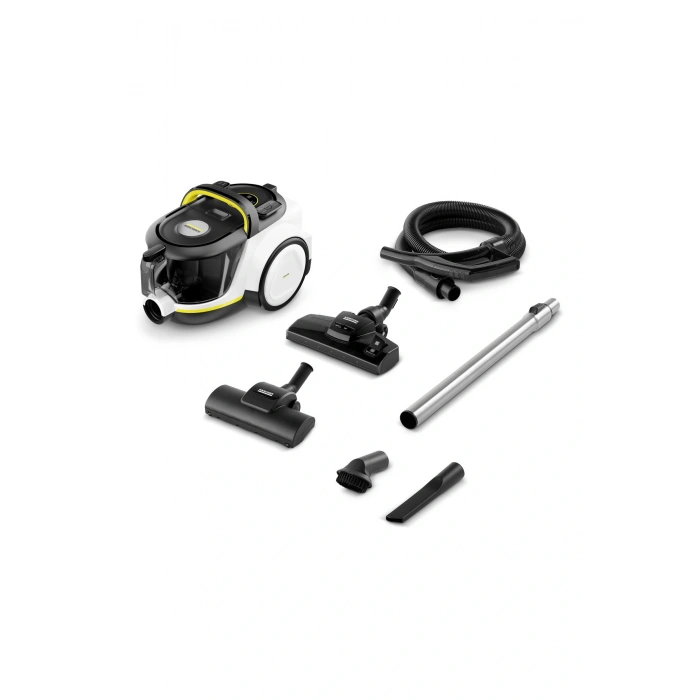 Karcher VCC 6 CycloneX DualControl B&W Toz torbasız Turbo ve LED Başlıklı Süpürge
