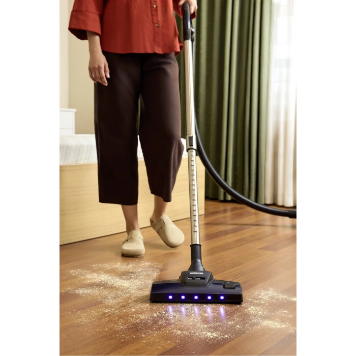 Karcher VCC 6 CycloneX DualControl B&W Toz torbasız Turbo ve LED Başlıklı Süpürge