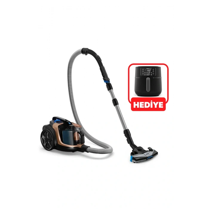 Philips XB7151/07-HD9285/96 Torbasız Marathon Süpürge - 5000 Serisi XXL Connected Airfryer