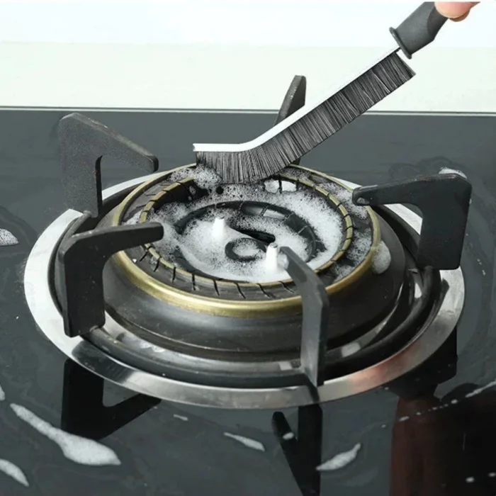 BUFFER® 2li Çok Amaçlı Multi Ince Temizlik Fırçası Derz Arası Banyo Mutfak Lavabo Detay Temizleme Fırçası