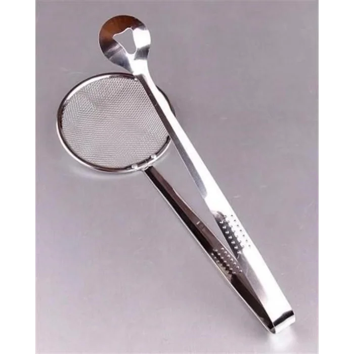 BUFFER® Çok Amaçlı Süzgeçli Paslanmaz Metal Haşlama Ve Kızartma Maşası