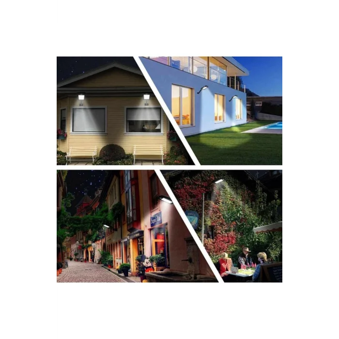 Uzaktan Kumandalı 160 Led Solar Bahçe Lambası