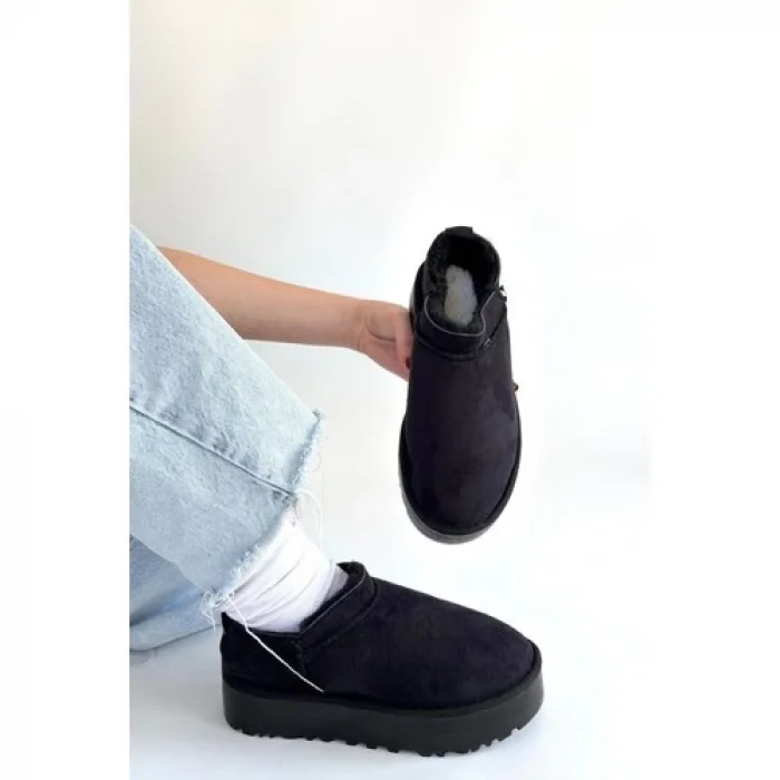 Erbilden Mitay Siyah Süet Bot