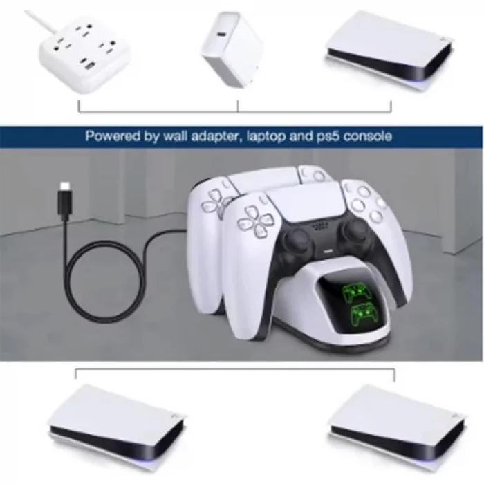 Ps5 Dualsense Şarj Istasyonu Playstation 5 Uyumlu Charging Station