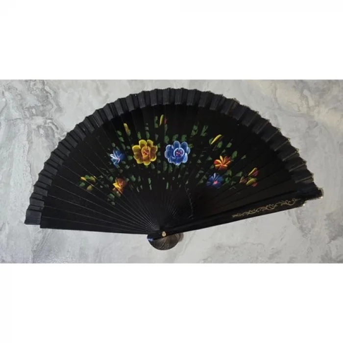 The Best Nzm Bambu Çift Taraflı Siyah Yelpaze 12li Paket