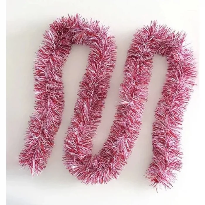 The Best Nzm Parti Için Sim Süs 2 Metre Uzunluk 8 cm Genişlik Pembe Renk Ithal