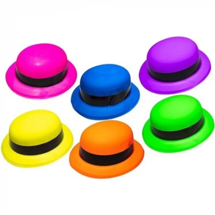 The Best Nzm Neon Partisi Turuncu Renk Melon Plastik Parti Şapkası
