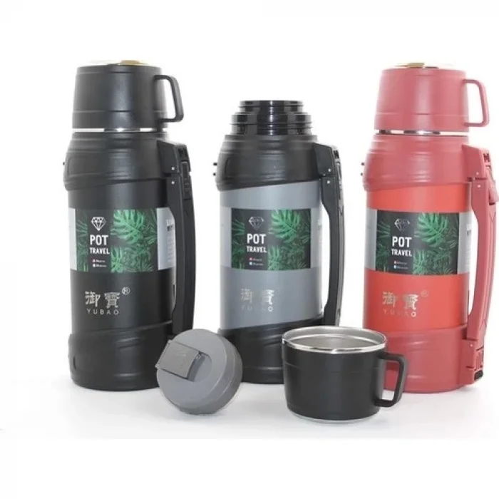 Paslanmaz Çelik Çift Katmanlı Termos 1.6 Lt ALK2313