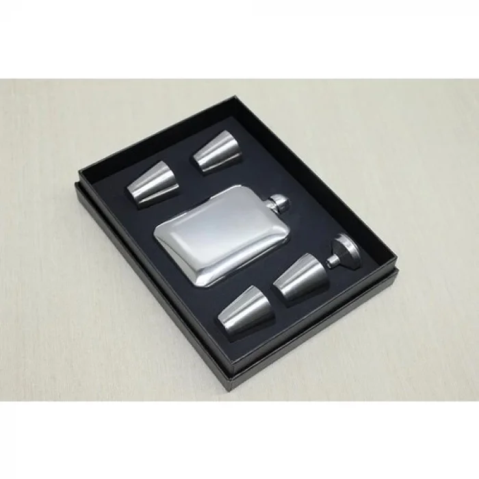 4 Shot Bardaklı Matara Seti ALK3907