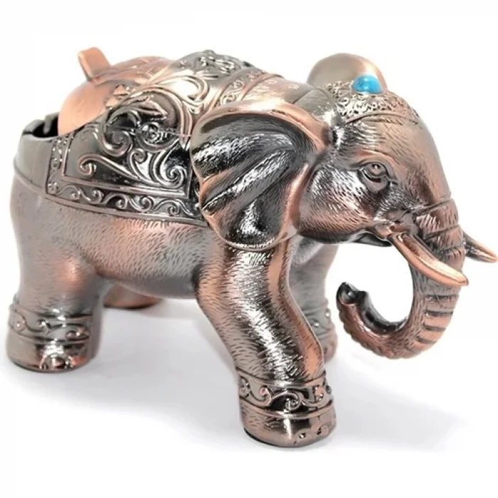 Metal Fil Figürlü Küllük ALK1657