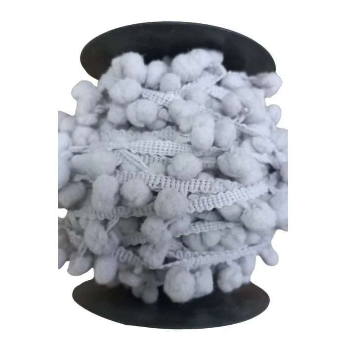 Sıralı Ponpon 1 Metre Yeşil