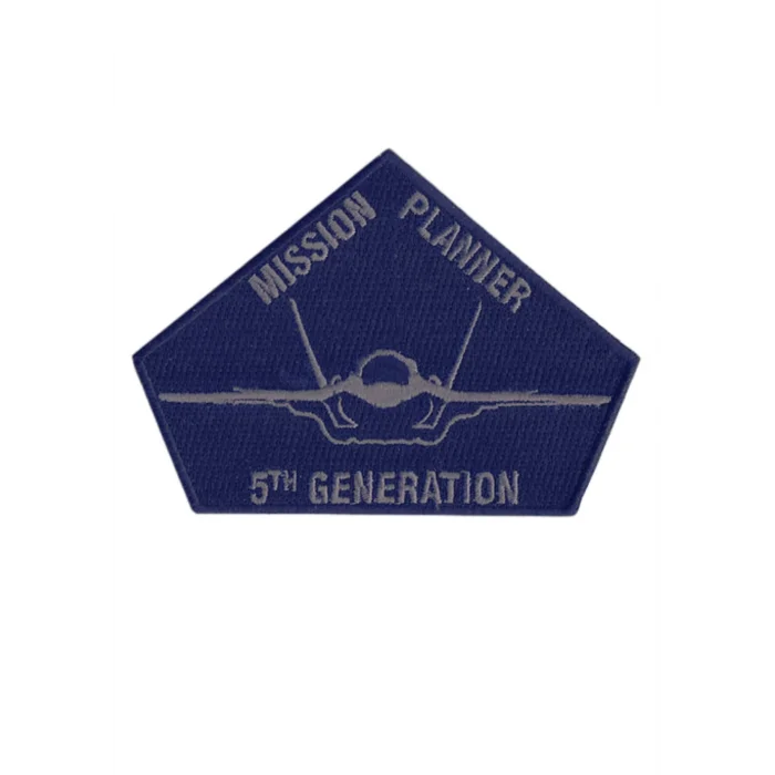 Aplike Ütü İle Yapışan Mission Planner Lacivert Arma 6 cm