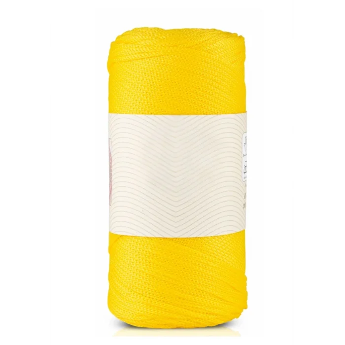 Makrome İpi 3mm Polyester Koyu Sarı
