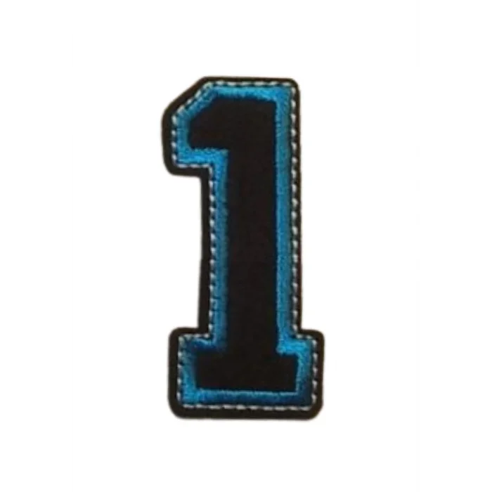 Aplike Ütü İle Yapışan 1 Rakamı Arma 2x4 cm