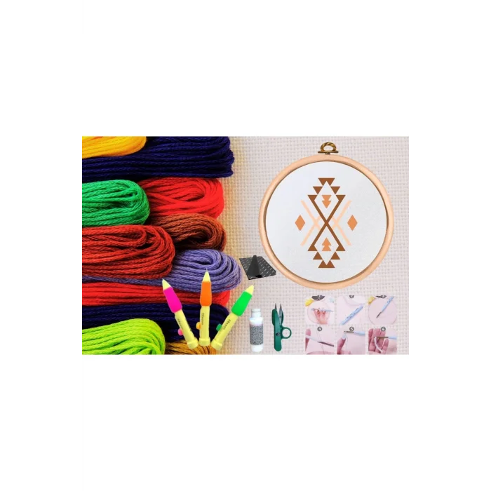 Punch Seti Nakış Seti Kasnaklı Kendin Yap Seti Seri 107