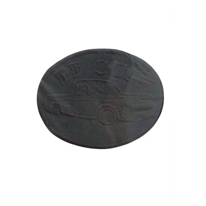 Aplike Ütü İle Yapışan Yuvarlak Araba II II Arma 3 cm