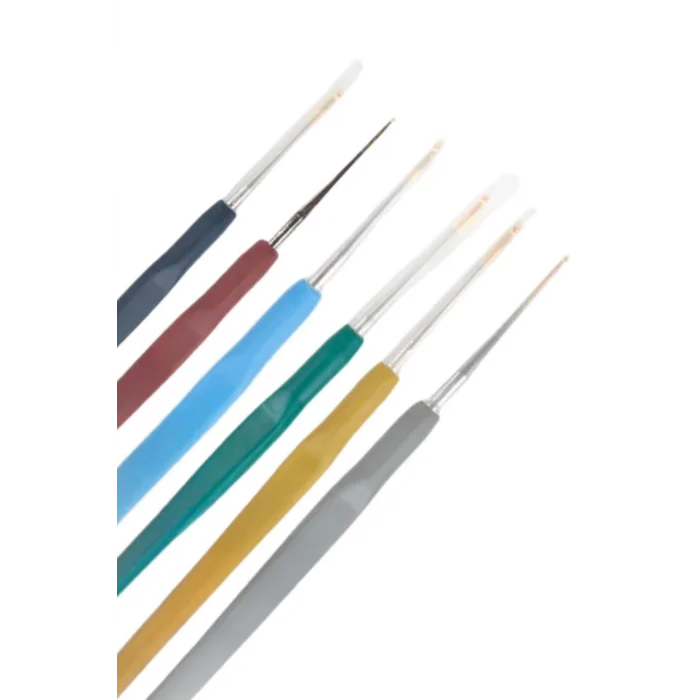 Silikon Saplı Dantel Tığ 6 Numara