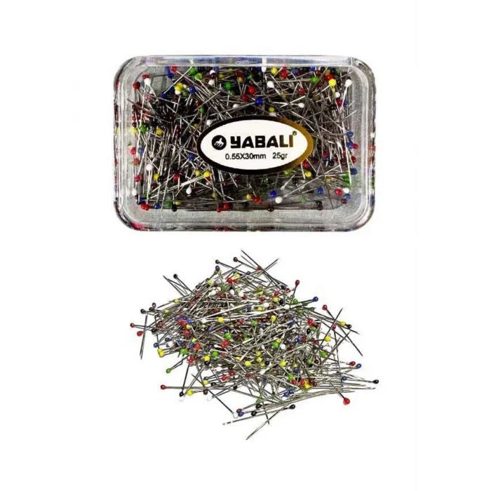 Minelli İğne Renkli Kutuda 25 gr