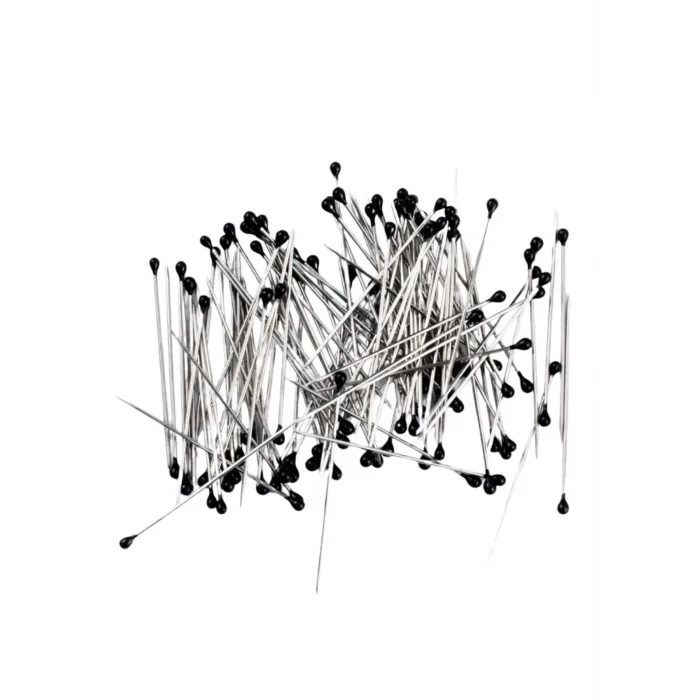 Minelli İğne Kutulu Siyah Başlı 100lü