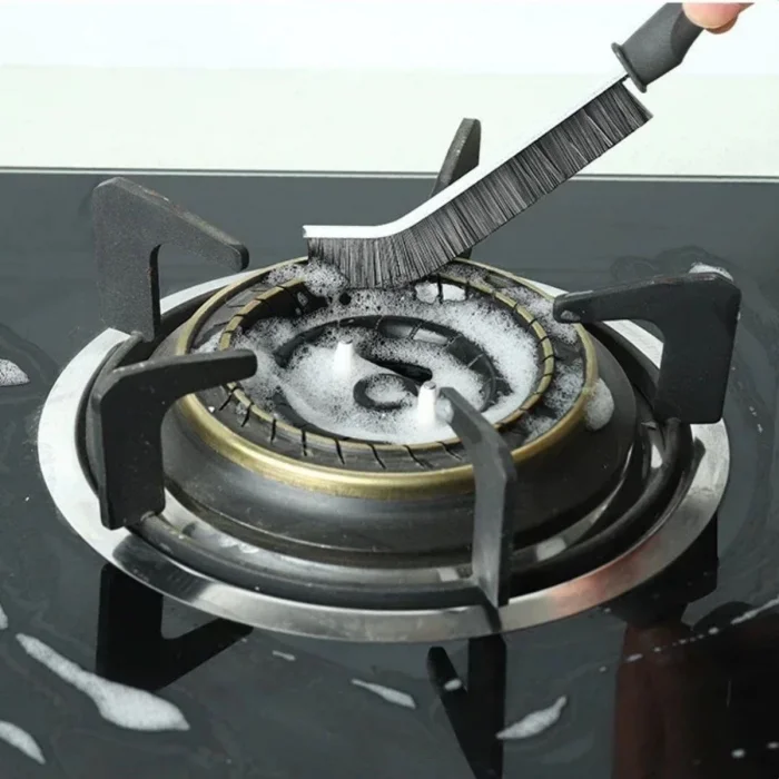 BUFFER® 2li Çok Amaçlı Multi Ince Temizlik Fırçası Derz Arası Banyo Mutfak Lavabo Detay Temizleme Fırçası