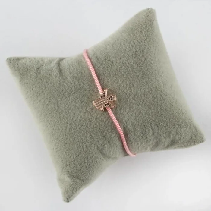 Rennway Melek Figürlü Zirkon Taşlı Ip Bileklik Kategori: Bijuteri Bileklik