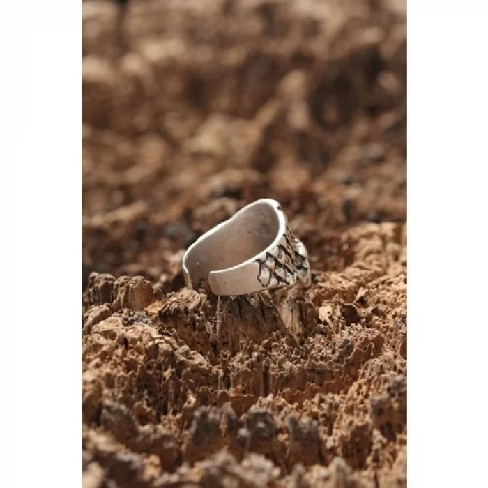 Colezium CLZ741 -  Kuru Kafa Desen Ayarlanabilir Yüzük