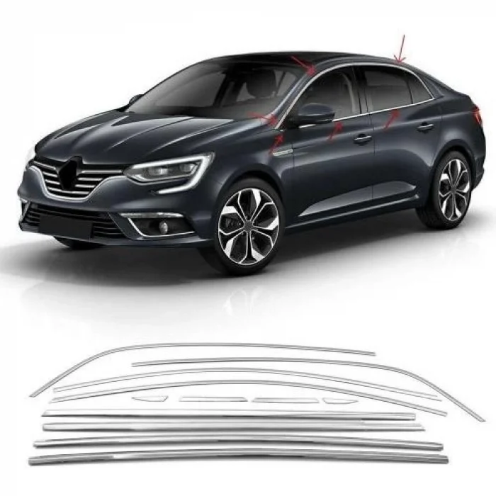 Senin Oto Aksesuar Megan-4 Full Krom Set