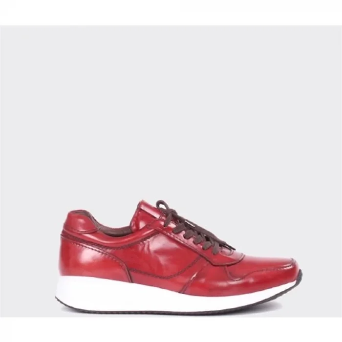 Rrm Erkek Deri Bordo Spor Ayakkabı