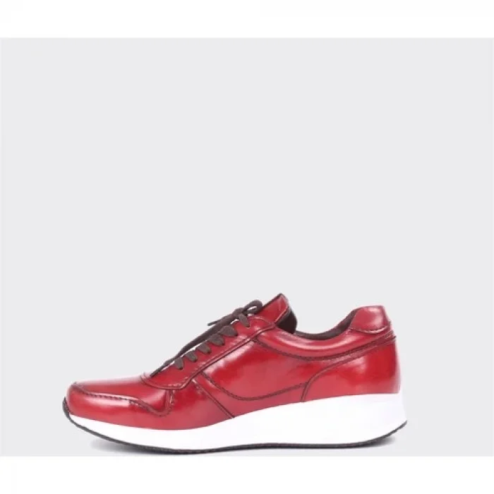 Rrm Erkek Deri Bordo Spor Ayakkabı