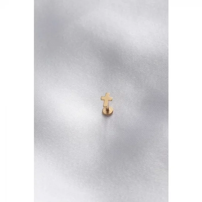 Karce CLZ943  316L Cerrahi Çelik Gold Renk Tragus Piercing